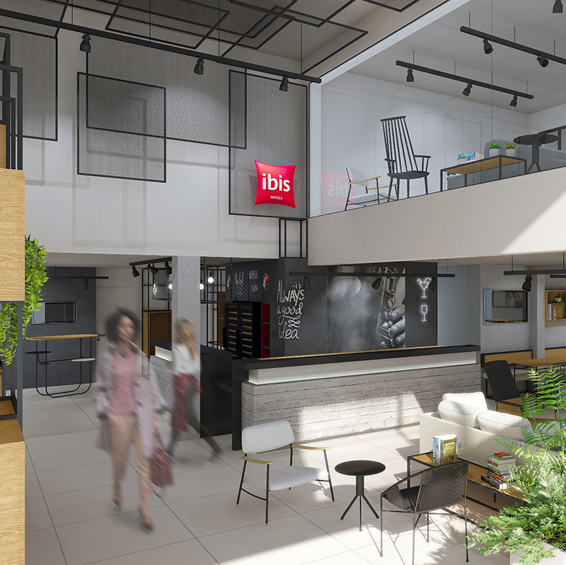 Le concept Plaza du groupe Accor pour les hôtels Ibis