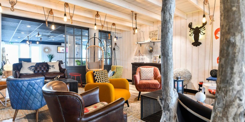 Rénovation et architecture d'intérieur pour l'hôtel Ibis Styles de Châtelaillon-Plage