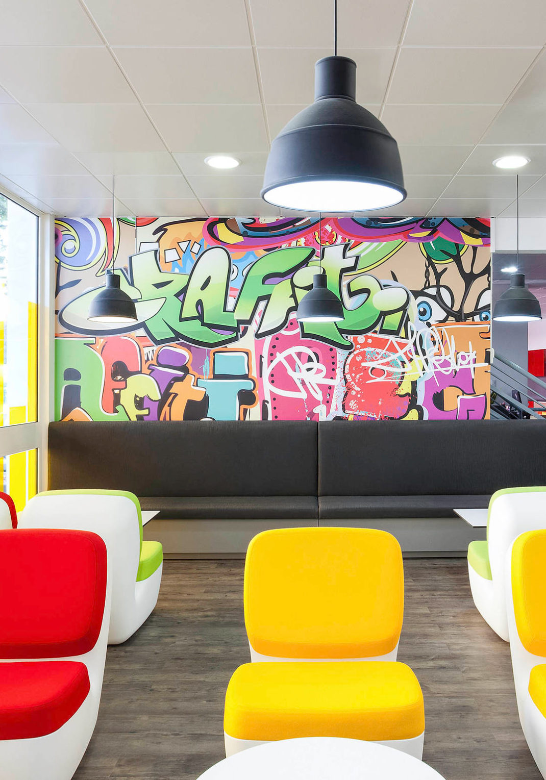 Projet d'aménagement et de décoration intérieure de l'hôtel Ibis Styles de Lyon Villeurbanne