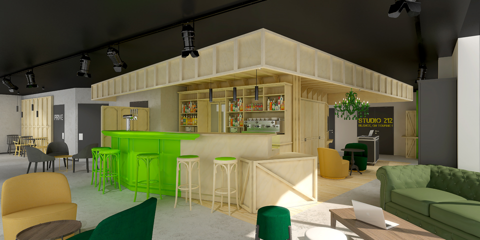 Rénovation et décoration d'un hôtel Ibis Styles à La Plaine St Denis