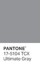 Pantone 17-5104, gris Ultimate Gray