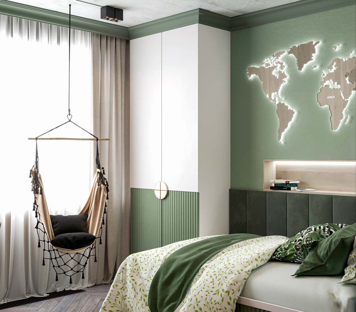 Comment adopter la couleur kaki dans sa décoration