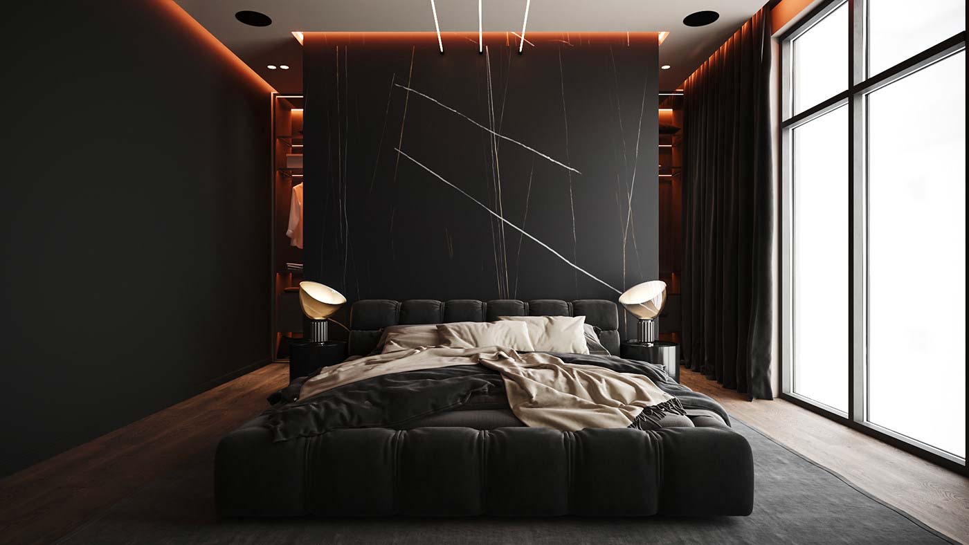 Le noir en décoration intérieure | Tendance élégante