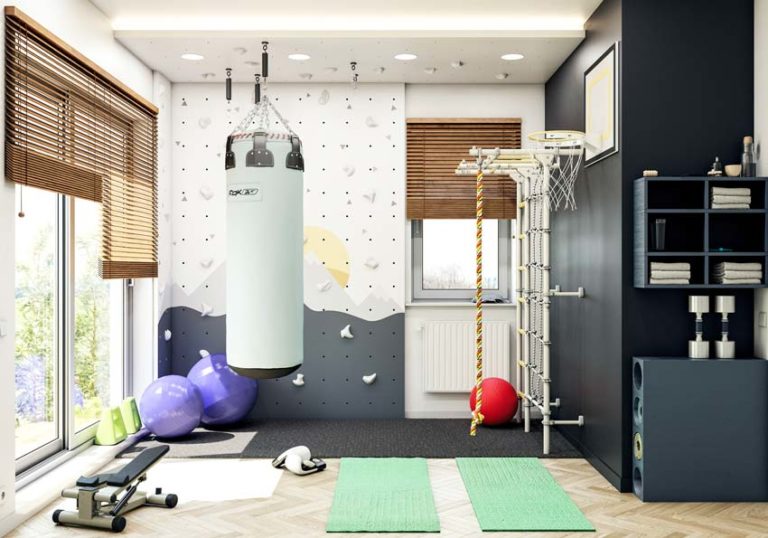 Comment aménager une salle de sport à la maison ? Option d'Intérieur