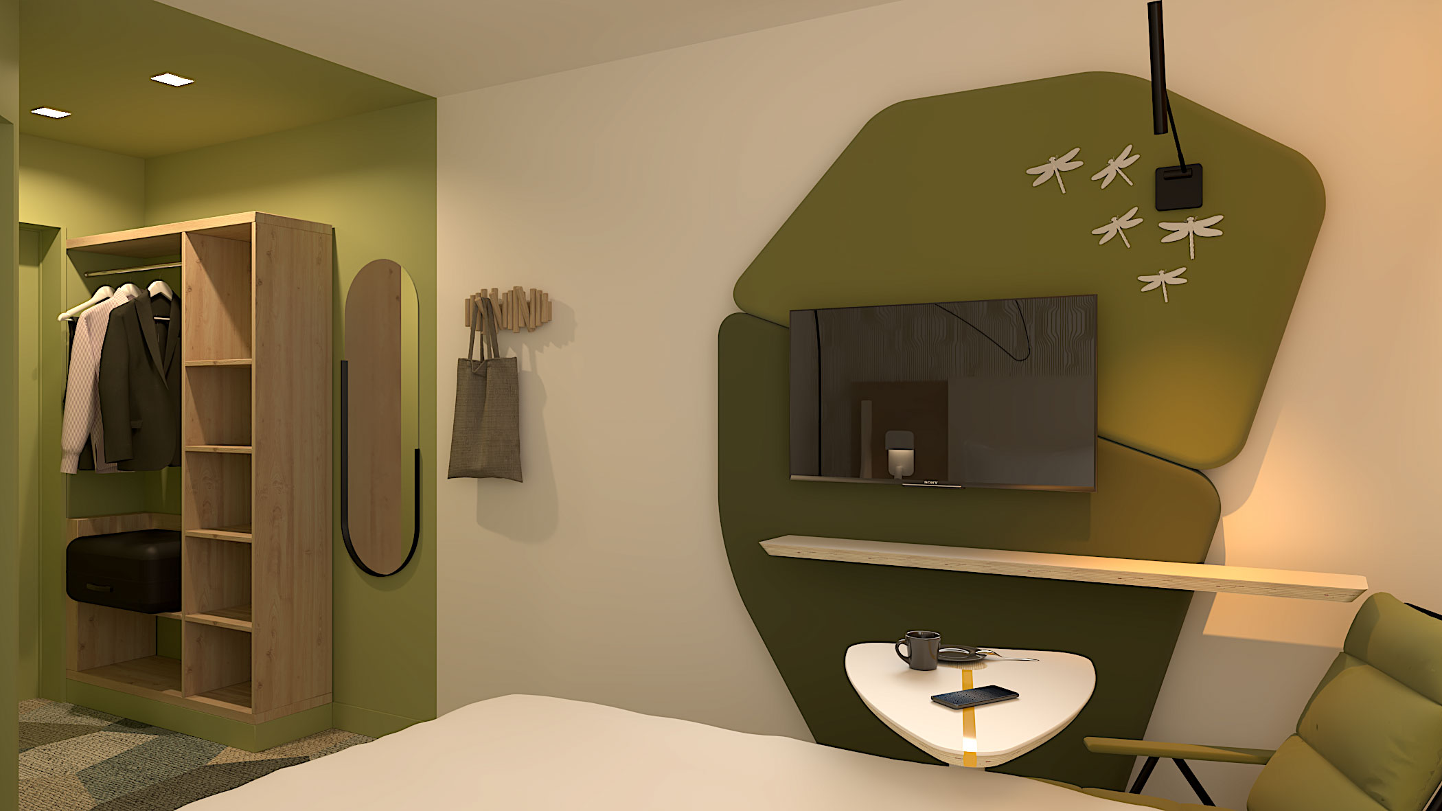 proposition-decoration-agencement-chambres-hotel-ibis-styles-bordeaux-begles-vert-nature-design
