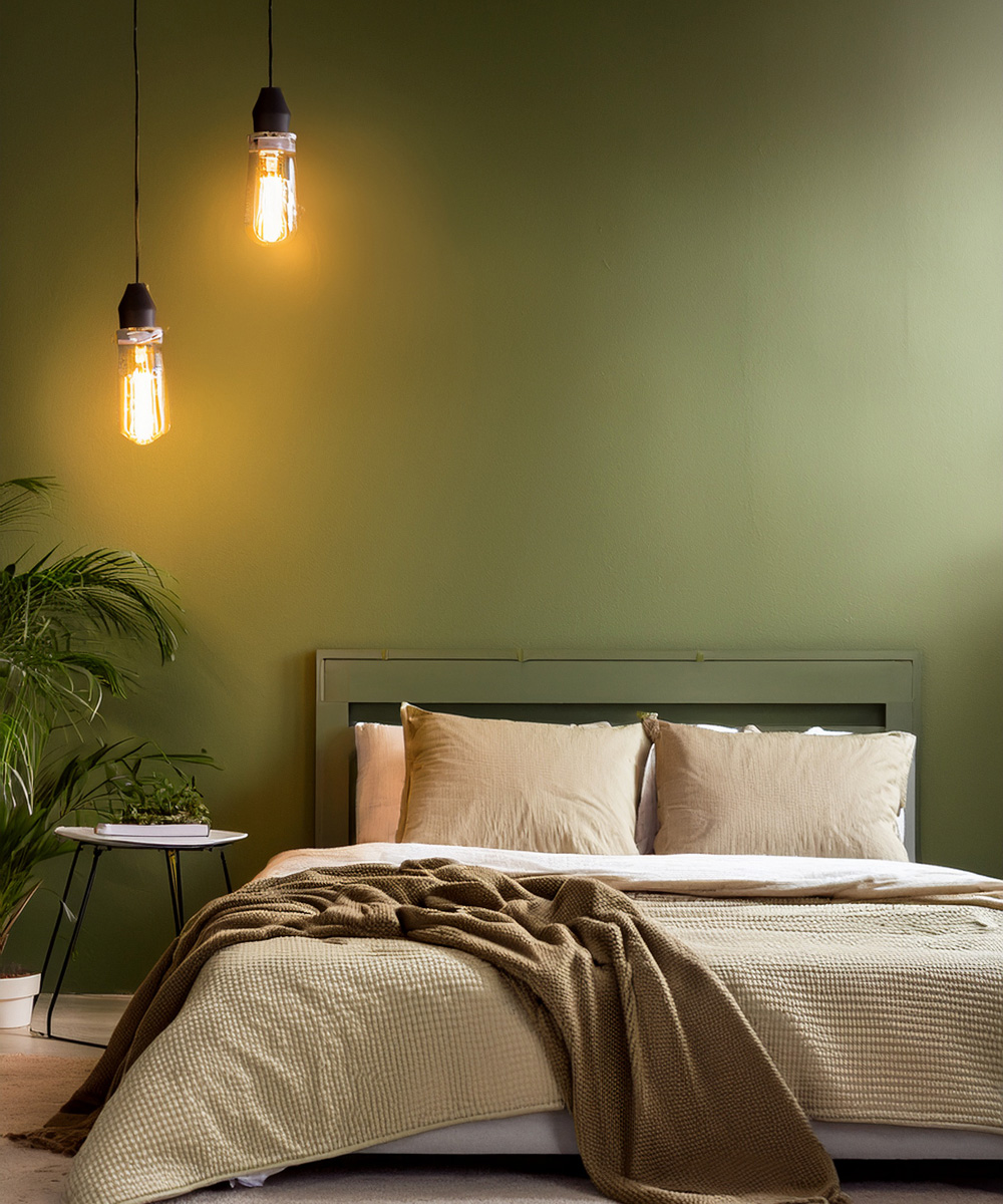 Chambre décoré avec tendance tech eden.