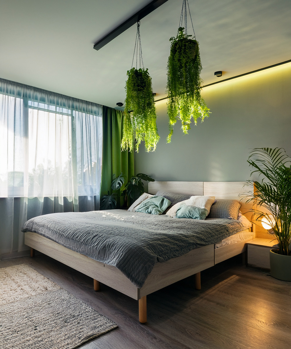Chambre végétales, intégrant des outils technologiques caché.