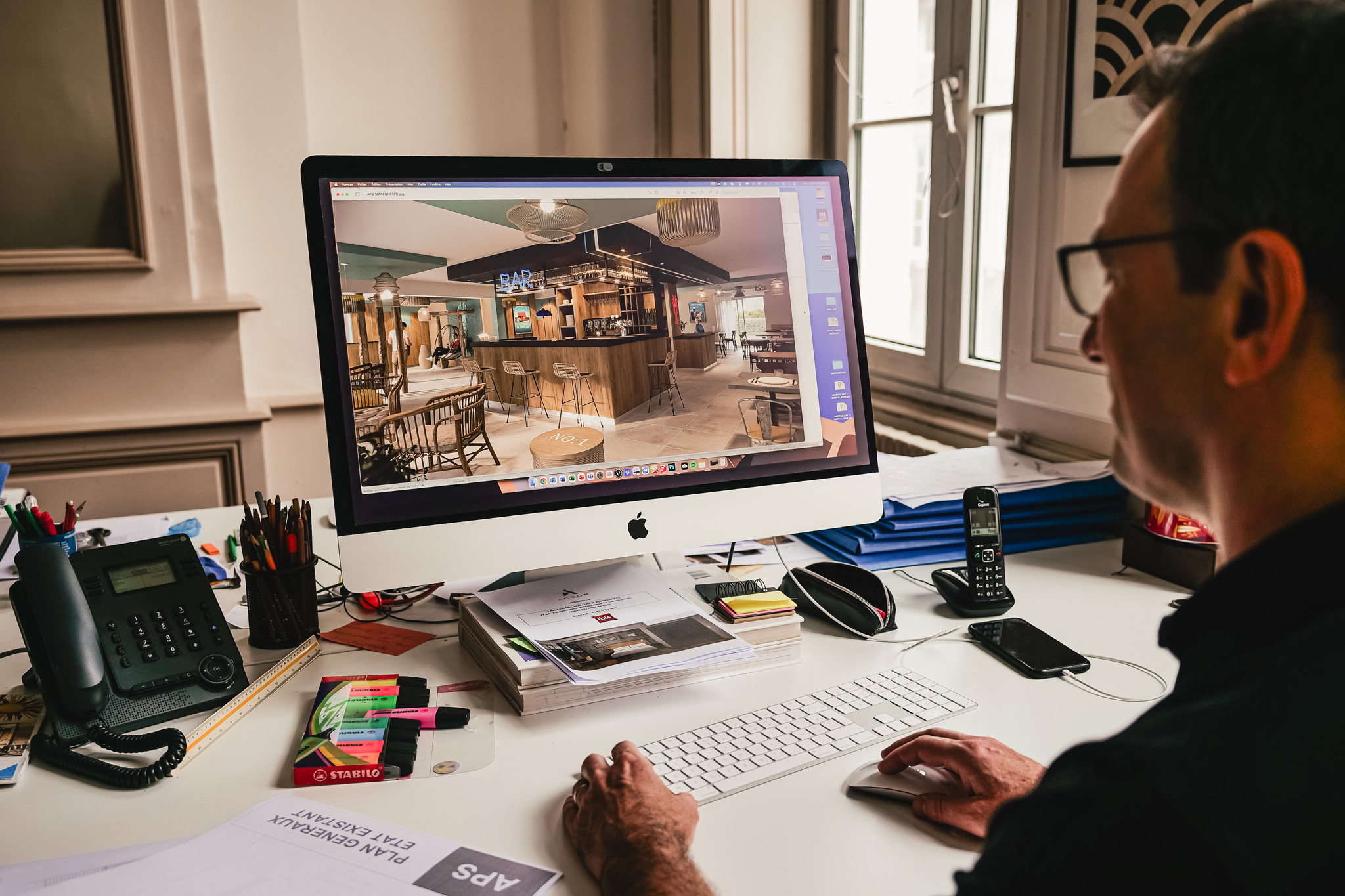 Equipe agence d'architecture intérieur pour les hôteliers.