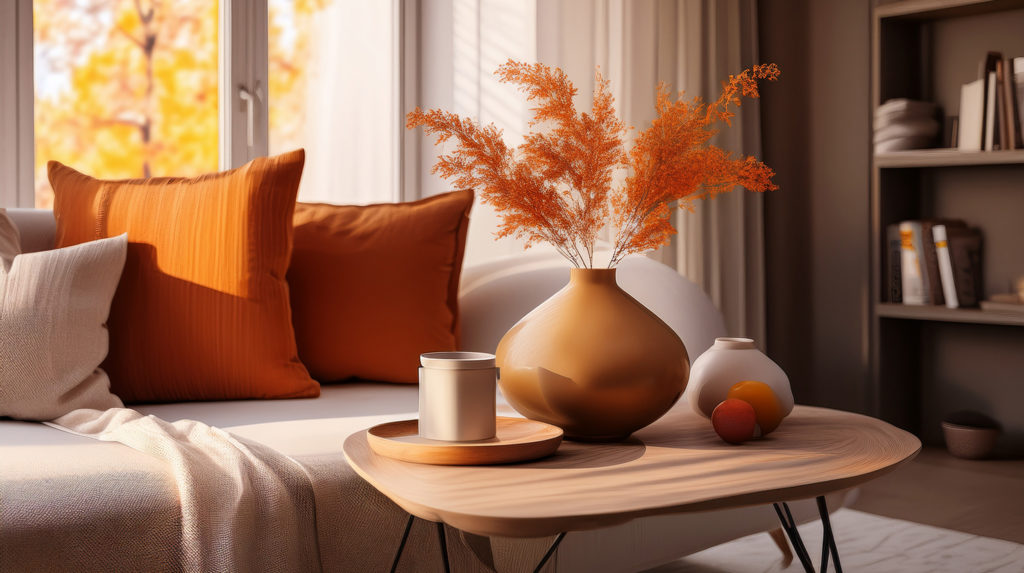 Décoration intérieur pour la saison de l'automne.