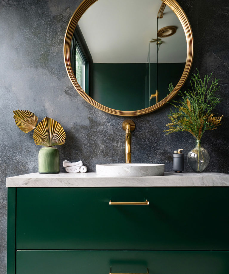 Verts profonds en décoration intérieure pour un style naturel
