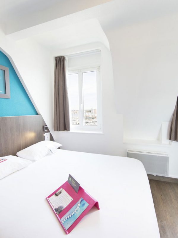 Les chambres de l'hôtel Ibis Styles de Saint-Malo avant les travaux